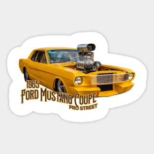 1965 Ford Mustang Coupe Pro Street Sticker